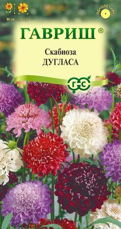Скабиоза темнопурпурная Дугласа, махр. смесь 0,2 г DH