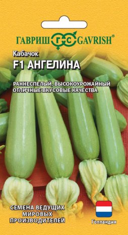Кабачок Ангелина F1 5 шт. (Голландия) Н22