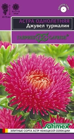 Астра Джувел Турмалин, однолетняя (игольчато-коготковая)* 0,05  г серия Эксклюзив