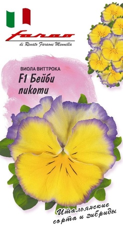 Виола Бейби пикоти F1, Виттрока (Анютины глазки)* 7 шт. серия Фарао Н21 Виола Бейби пикоти F1, Виттрока (Анютины глазки)* 7 шт. серия Фарао Н21