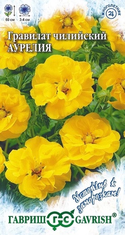Гравилат Аурелия  (чилийский) 0,05г серия Устойчив к заморозкам!