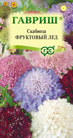 Скабиоза пурпурная Фруктовый лед, махровая смесь 0,2 г 