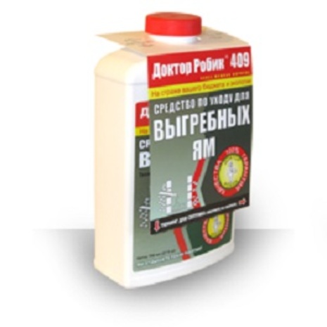 Доктор Робик 409 по уходу за выгребной ямой 798 мл Доктор Робик 409 по уходу за выгребной ямой 798 мл