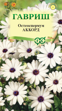 Остеоспермум Аккорд (белый)  0,1 г